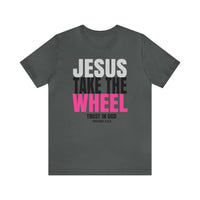 Load image into Gallery viewer, Jesus Take The Wheel Tee
