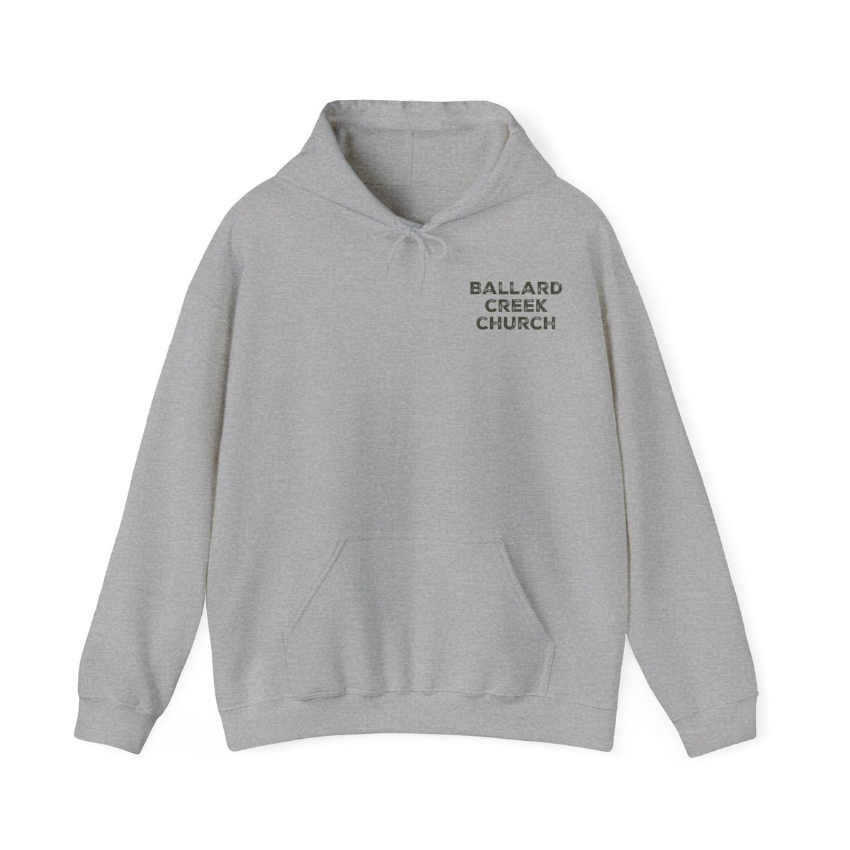 BCC Fishers of Men Hoodie (Front & Back Design) - Gildan