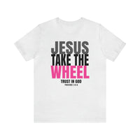 Load image into Gallery viewer, Jesus Take The Wheel Tee
