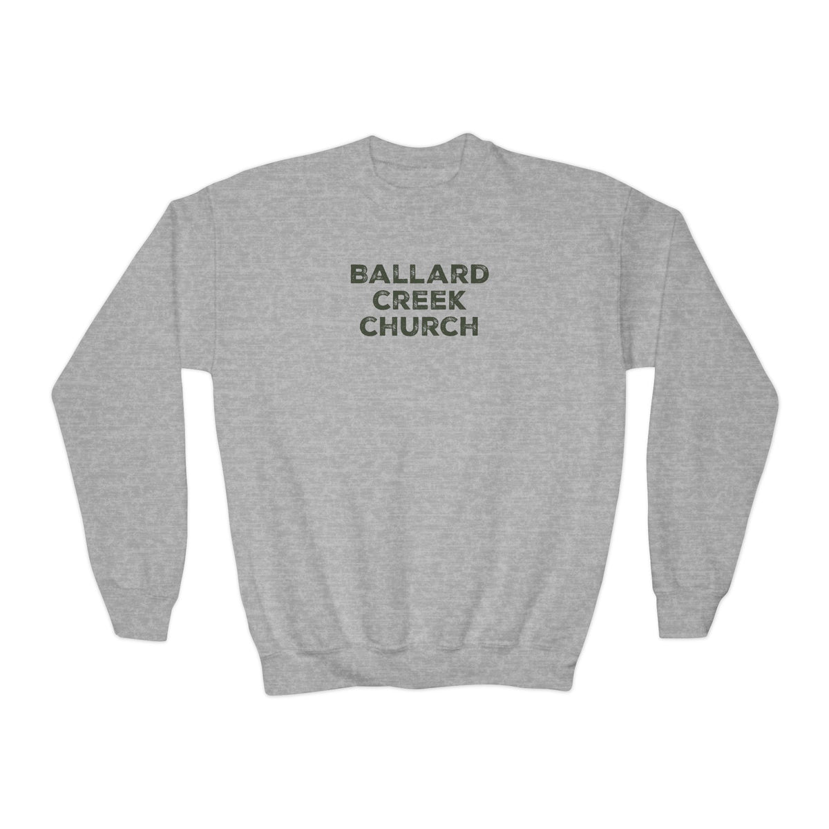 (YOUTH) Fishers of Men Sweatshirt (Front & Back Design) - Gildan