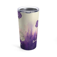 Load image into Gallery viewer, Do Not Be Conformed, Lavender Butterfly Tumbler, 20 oz
