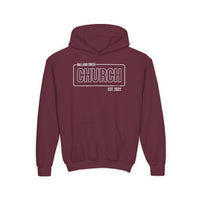 Load image into Gallery viewer, (YOUTH) BCC Outline Hoodie - Gildan
