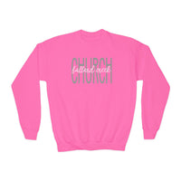 Load image into Gallery viewer, (YOUTH) BCC CHURCH Sweatshirt - Bella Canvas
