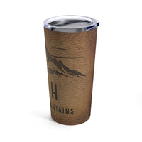 Load image into Gallery viewer, Faith Can Move Mountains, Matthew 17:20, Tumbler 20oz
