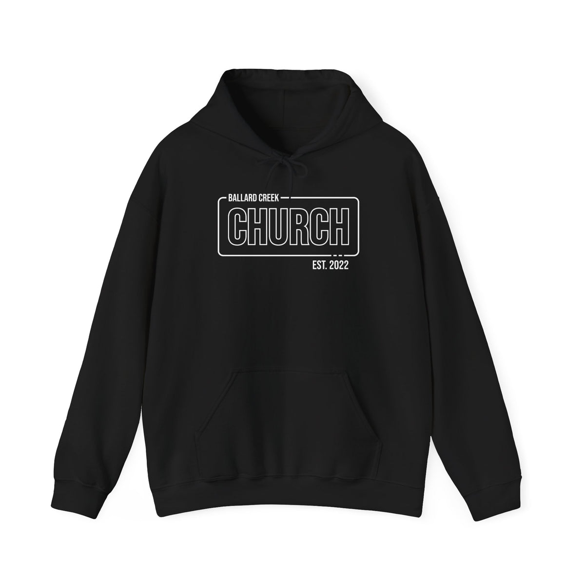 BCC Outline Hoodie - Gildan