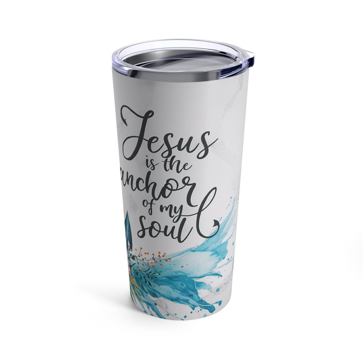 Jesus is the Anchor, Hebrews 6:19, Tumbler 20 oz.