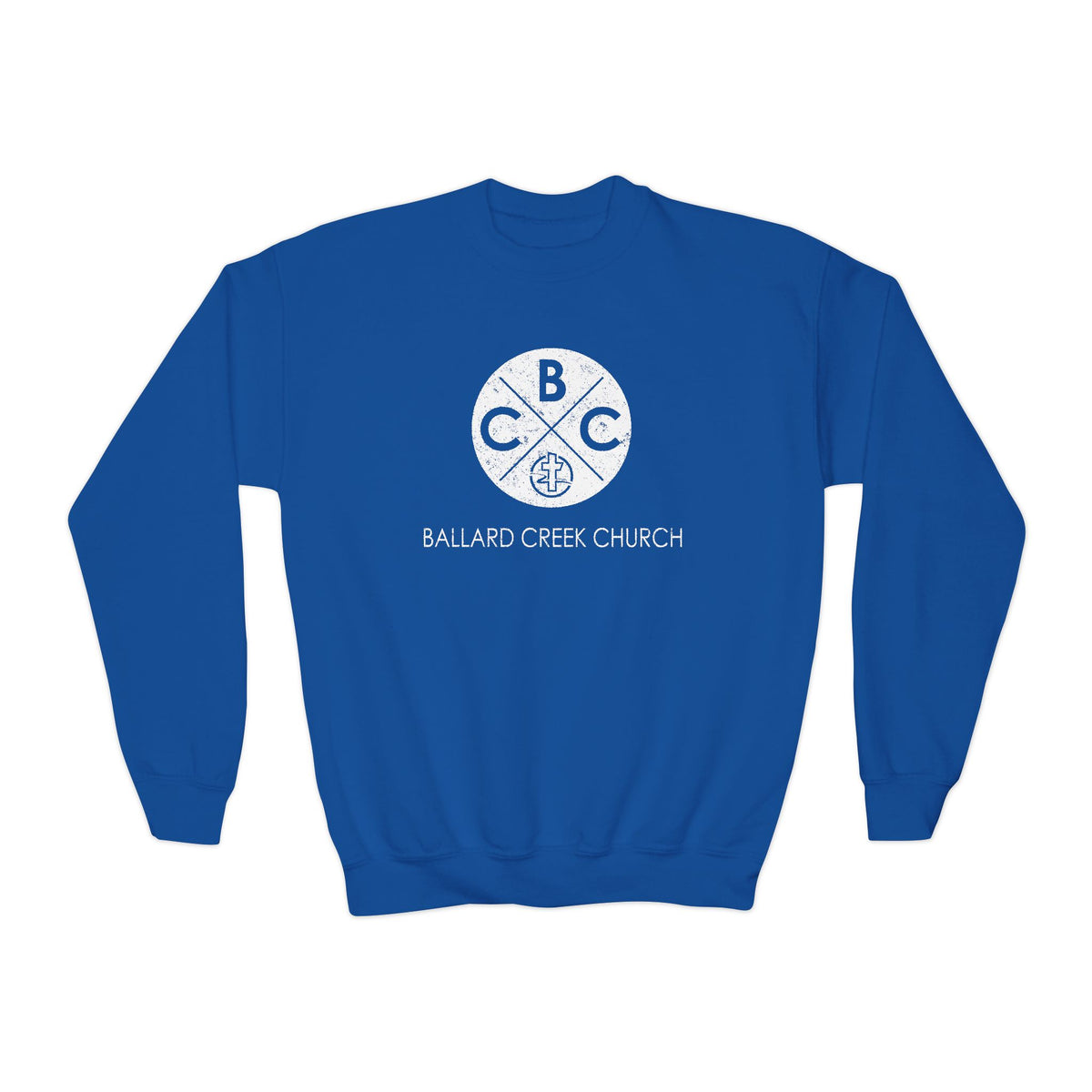 (YOUTH) BCC Circle Sweatshirt - Gildan