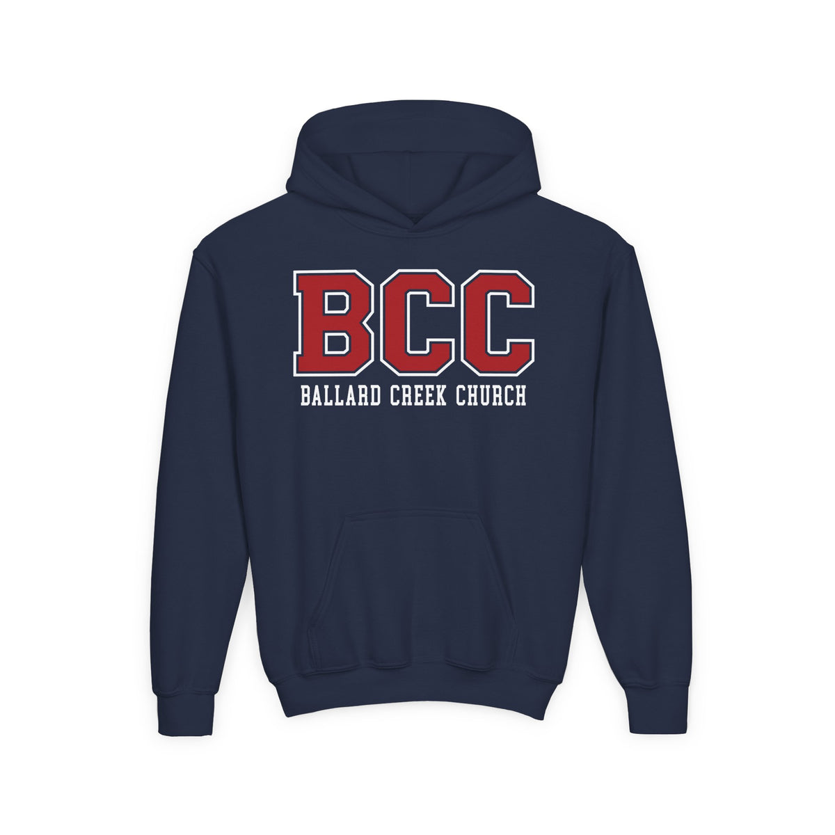 (YOUTH) BCC College Hoodie - Gildan