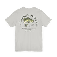 Load image into Gallery viewer, BCC Fishers of Men Tee (Front &amp; Back Design) - Bella Canvas
