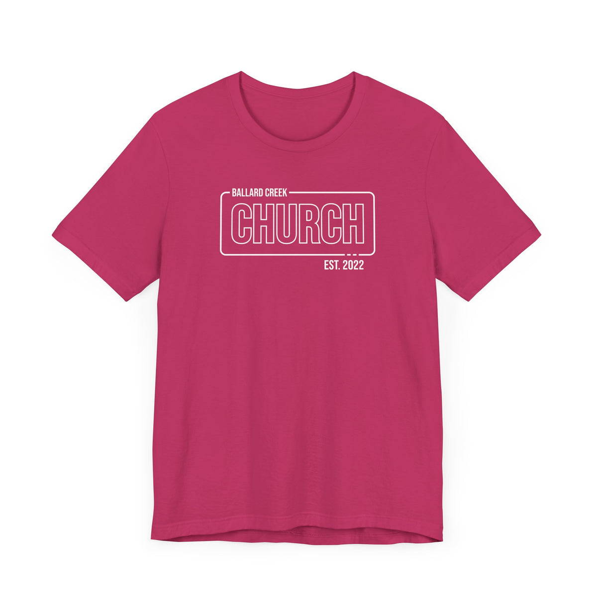 BCC Outline Tee - Bella Canvas