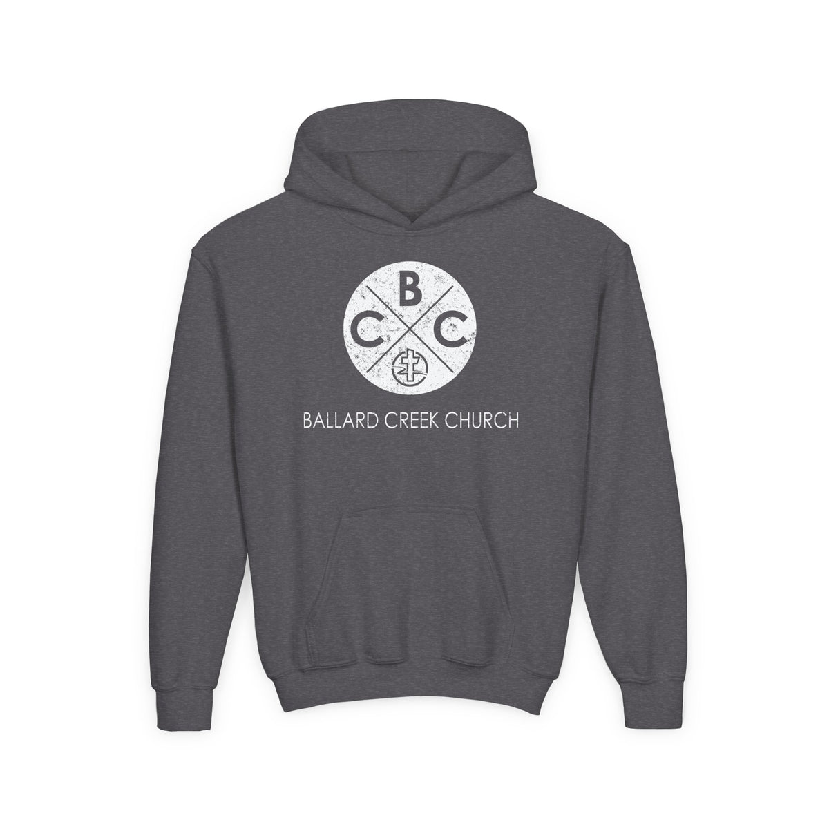 (YOUTH) BCC Circle Hoodie - Gildan