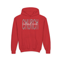 Load image into Gallery viewer, (YOUTH) BCC CHURCH Hoodie - Gildan
