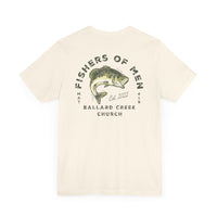 Load image into Gallery viewer, BCC Fishers of Men Tee (Front &amp; Back Design) - Bella Canvas
