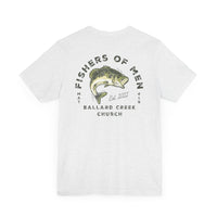 Load image into Gallery viewer, BCC Fishers of Men Tee (Front &amp; Back Design) - Bella Canvas
