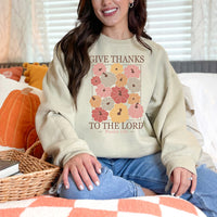Load image into Gallery viewer, Give Thanks Pumpkin Sweatshirt
